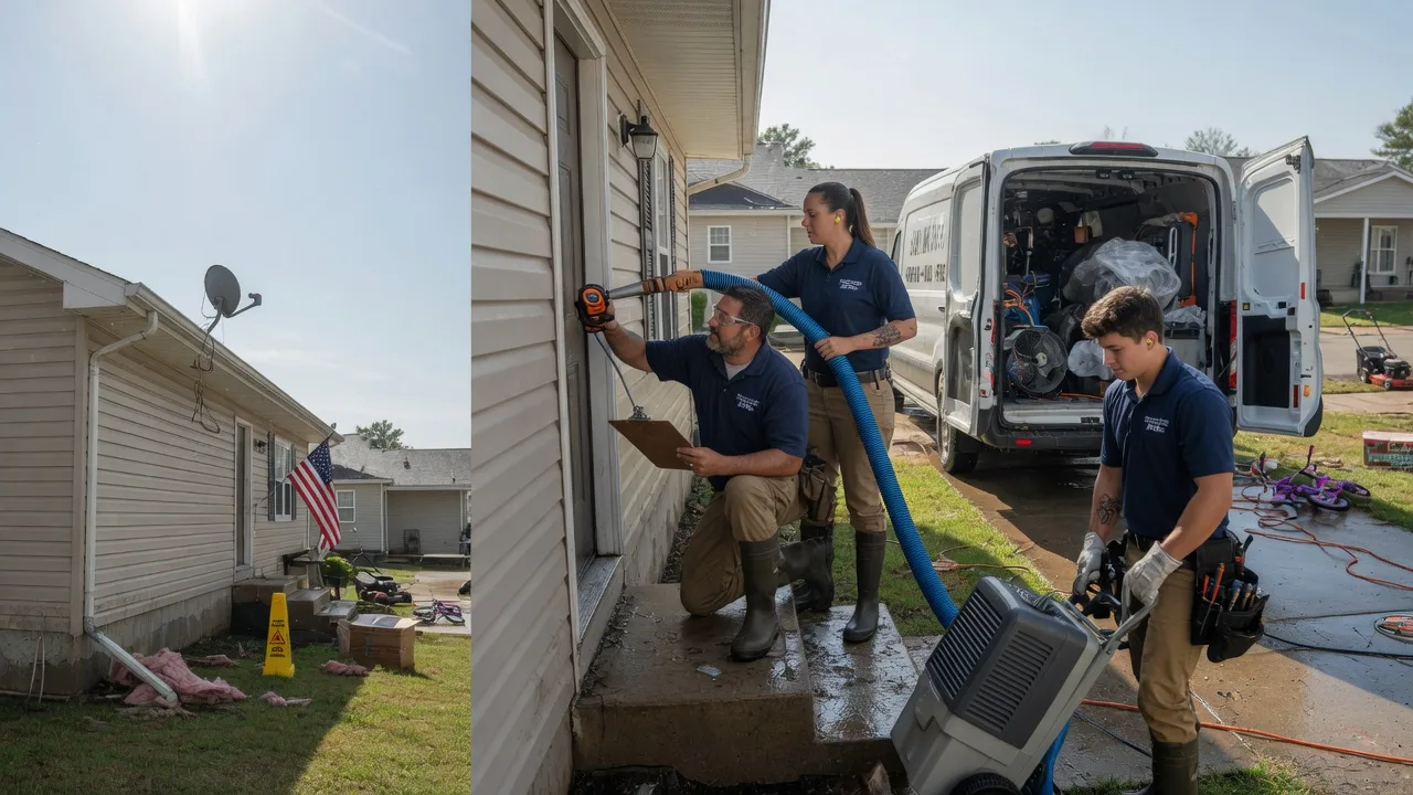 Ceiling Water Damage Restoration in Silver Lake, IN near me